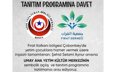 Tanıtım proğramına davet